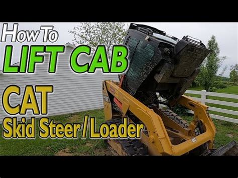 cat skid steer lift instructions